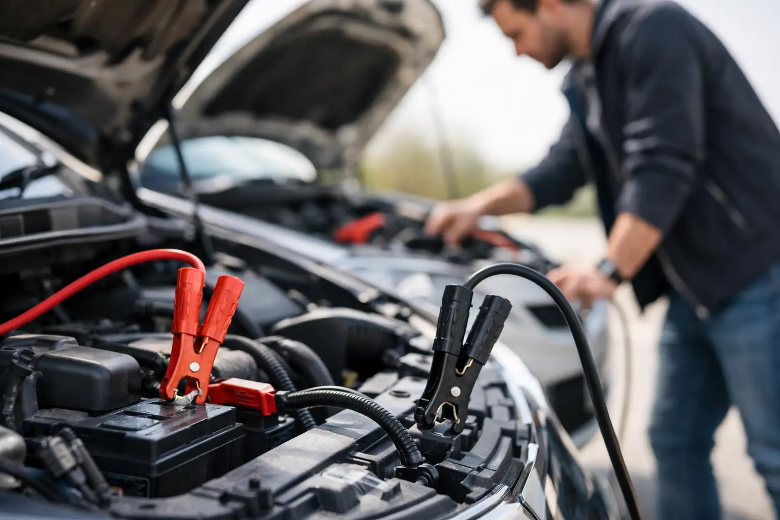 Arranque de batería coche: qué hacer ya
