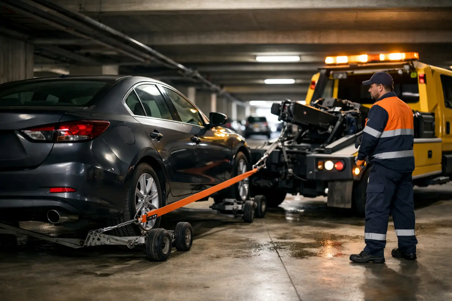 Rescate de coches en garaje: qué hacer