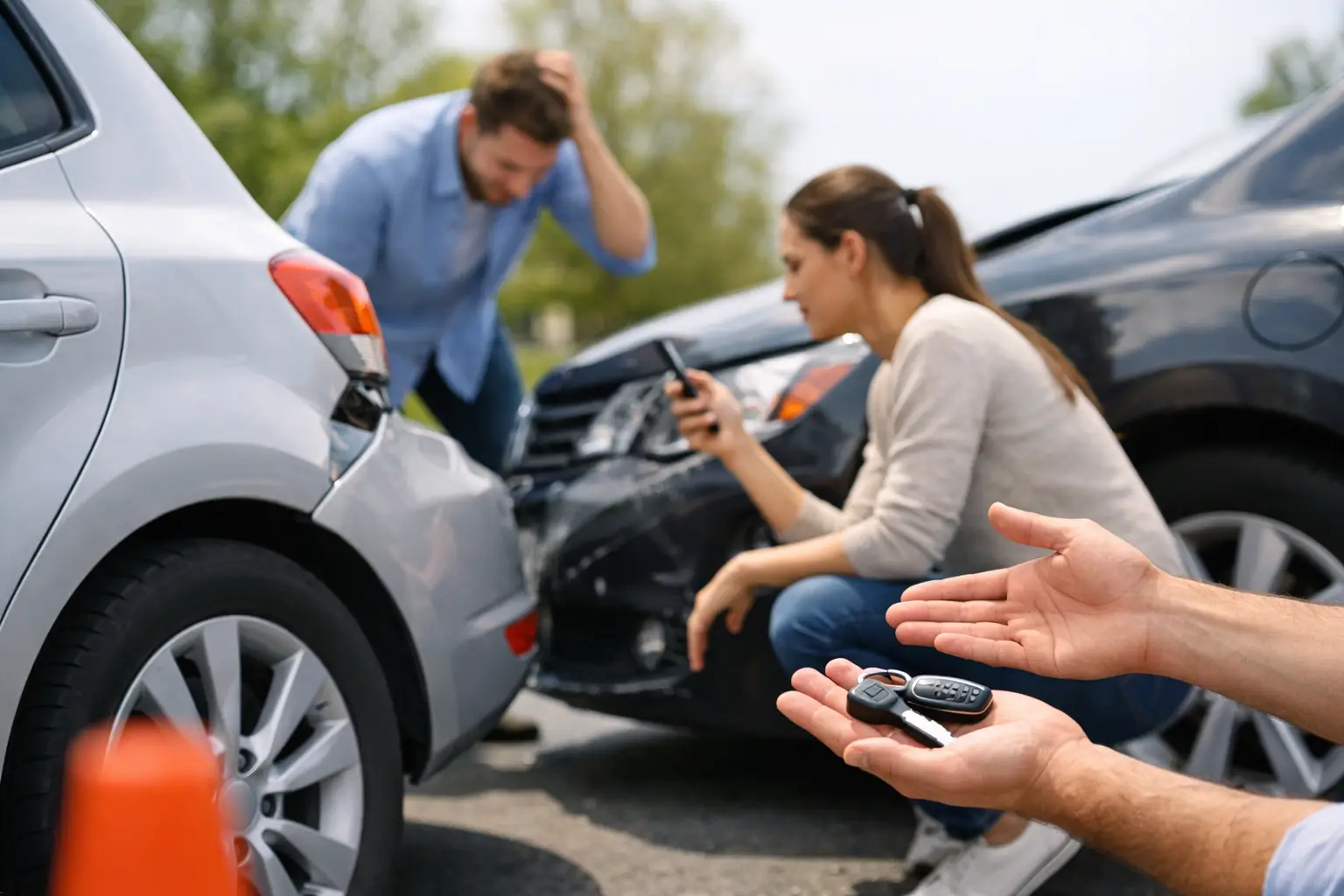 Cómo actuar tras accidente leve sin empeorarlo