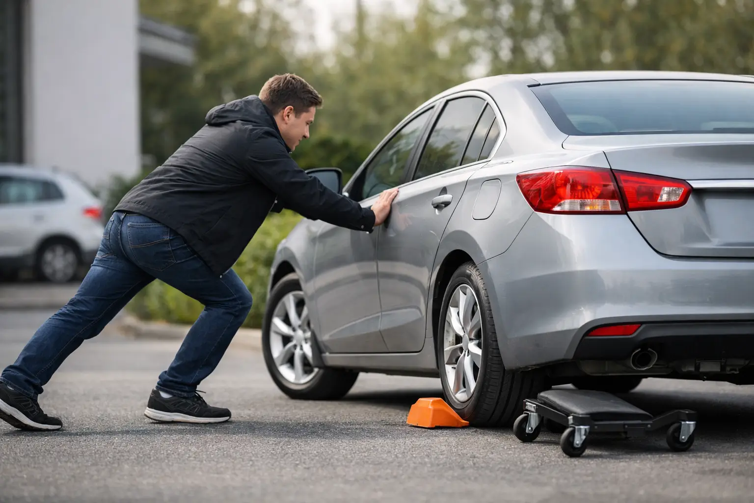Cómo mover coche sin arrancar con seguridad