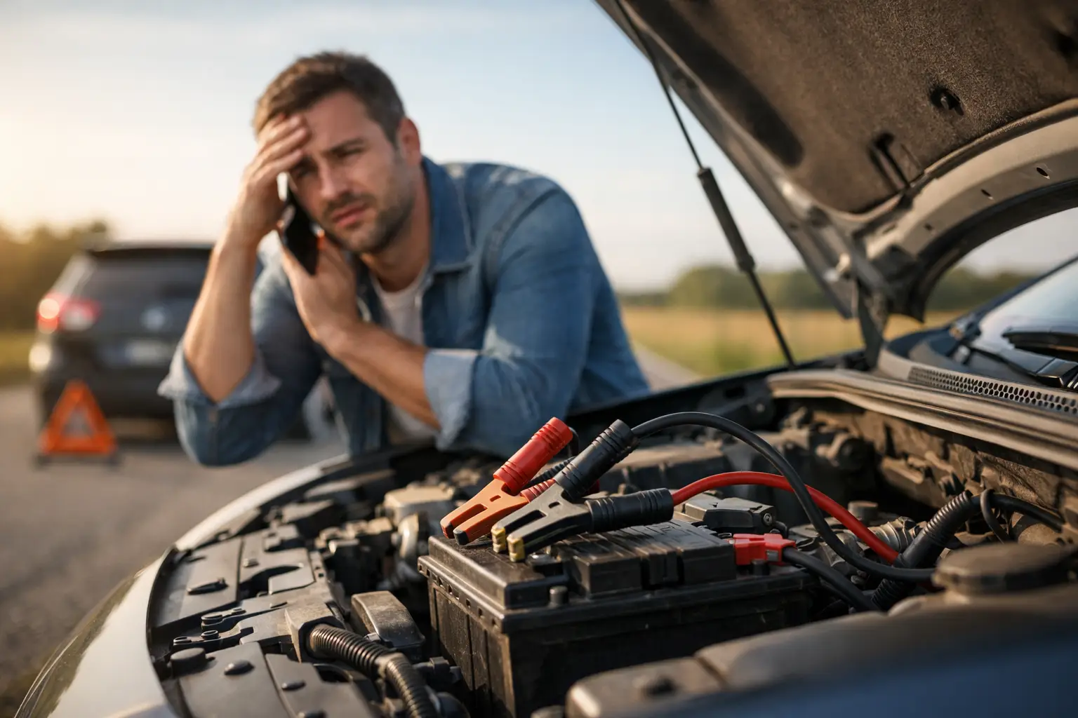 Qué hacer sin batería en el coche