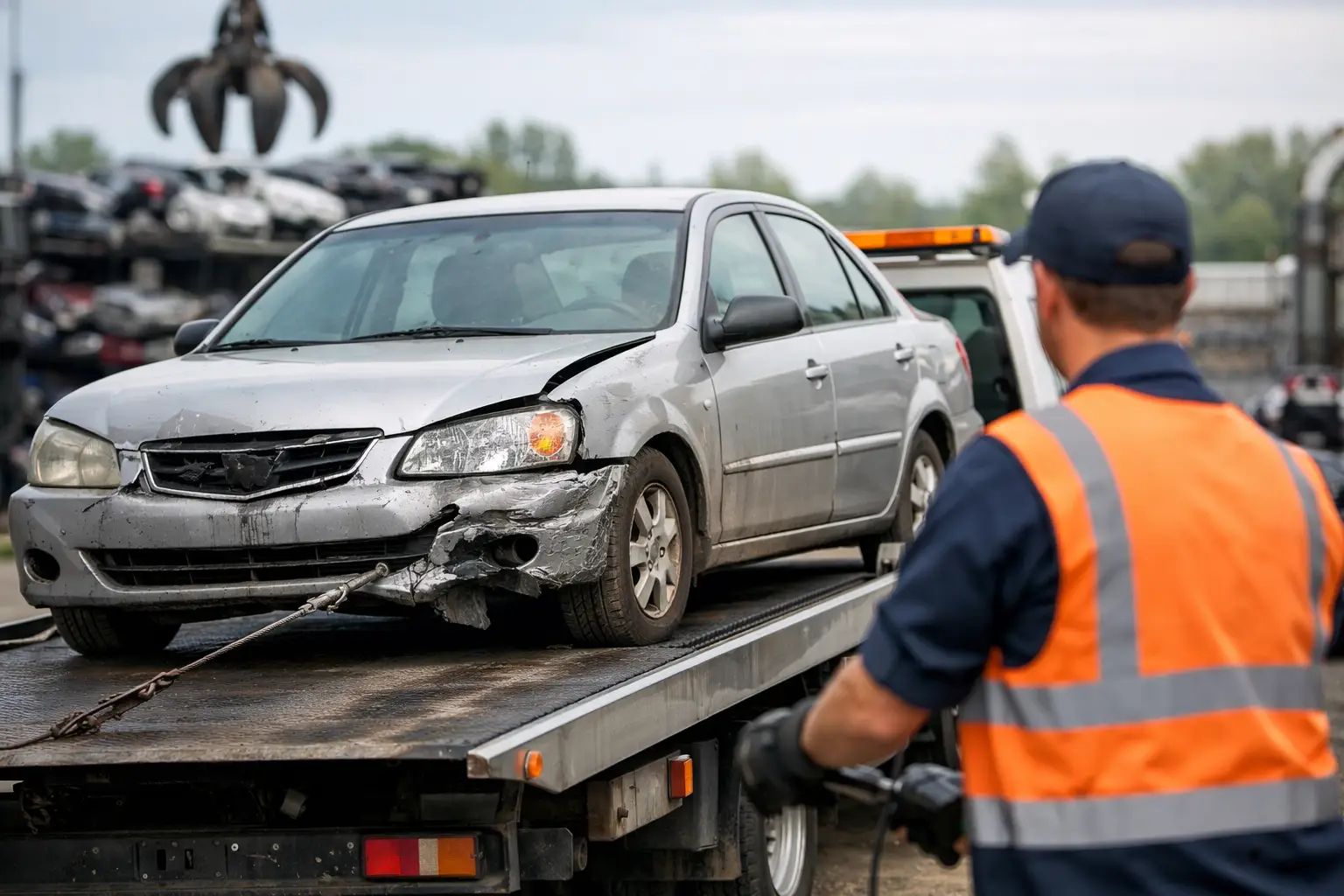 Retirada coche para desguace sin vueltas