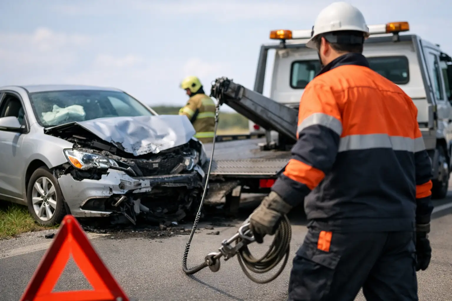 Guía de rescate de coche accidentado paso a paso