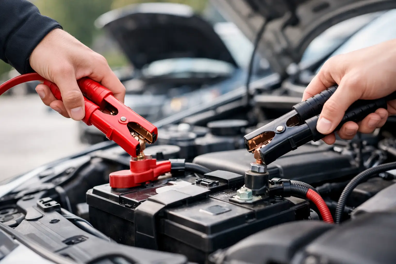Cómo usar pinzas de coche sin dañar la batería