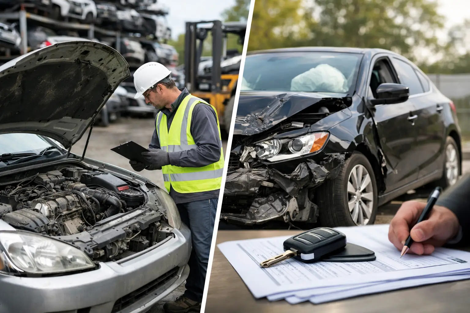 Desguace autorizado o venta averiado: ¿qué elegir?