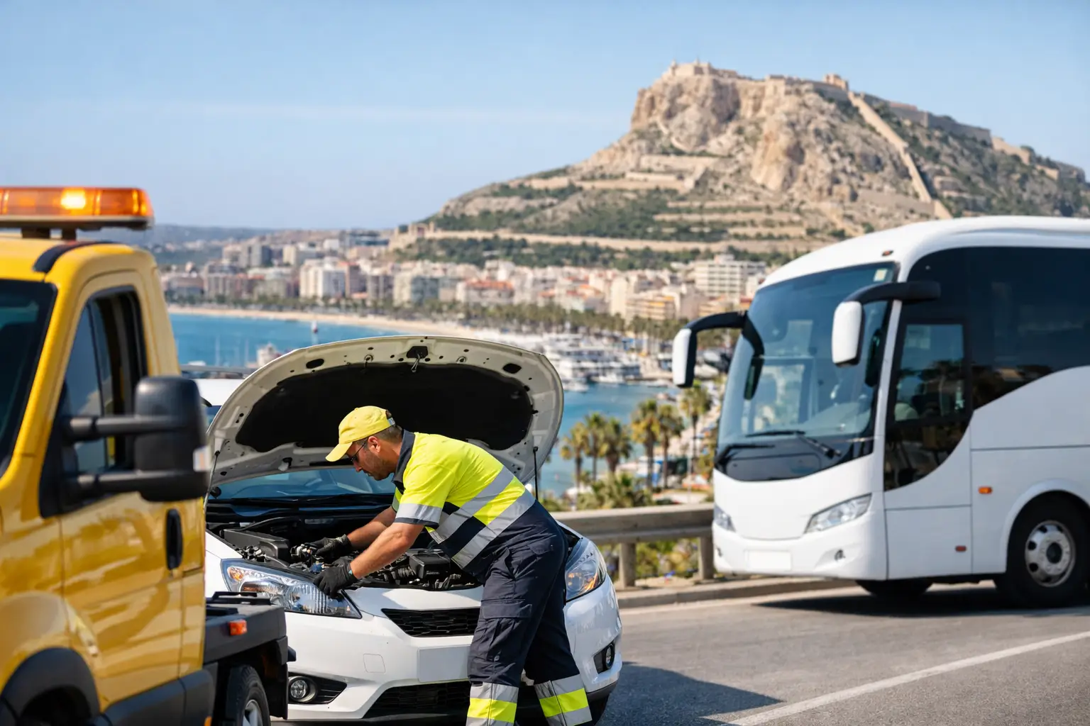 Guía asistencia vehículos turísticos Alicante