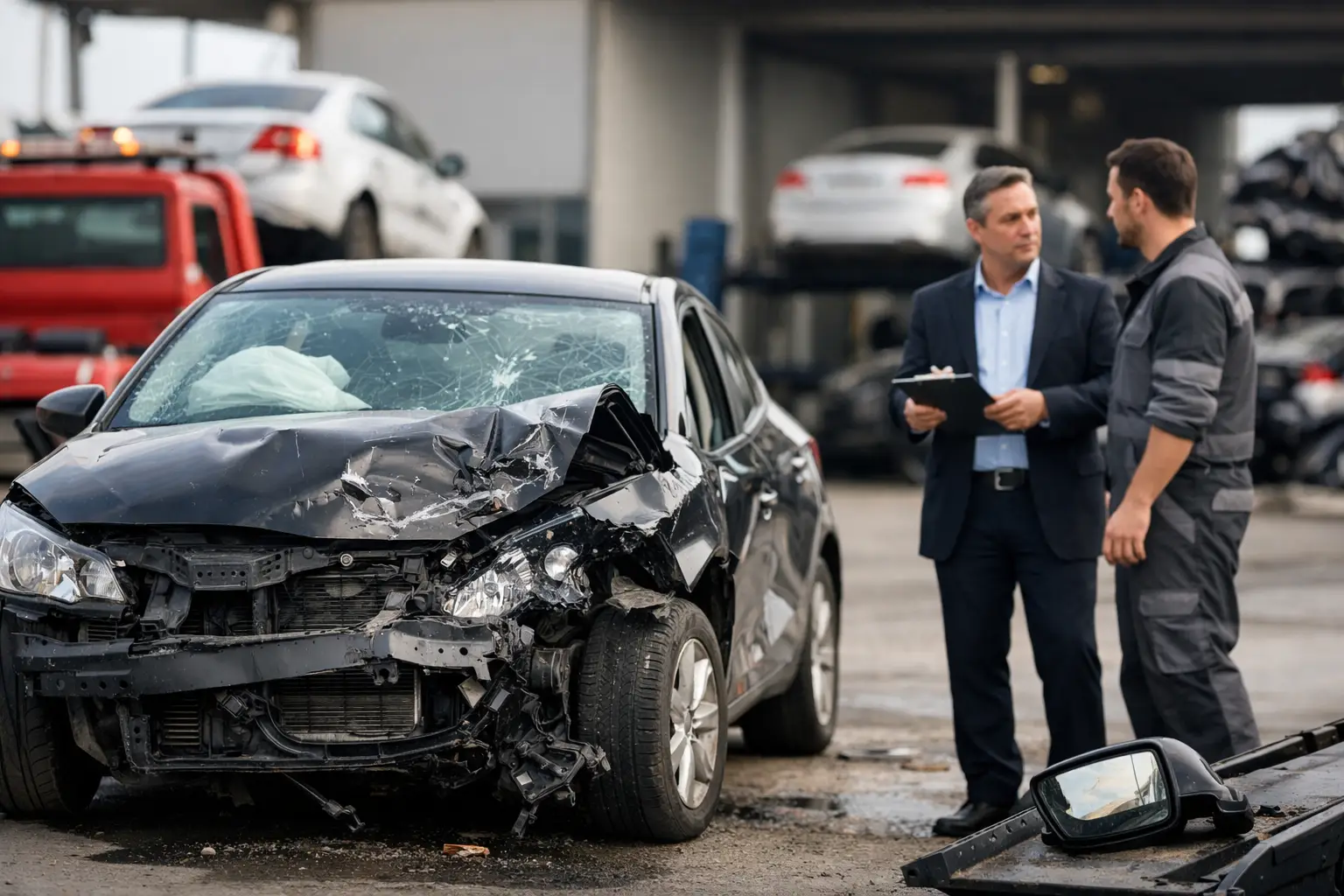 Mejores servicios para coche siniestrado