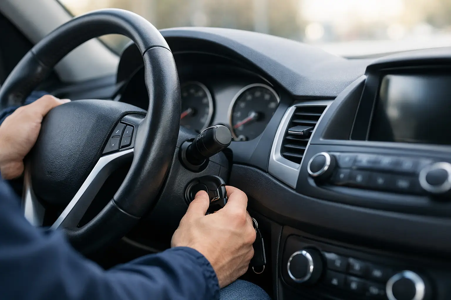 Desbloqueo de dirección del coche: qué hacer