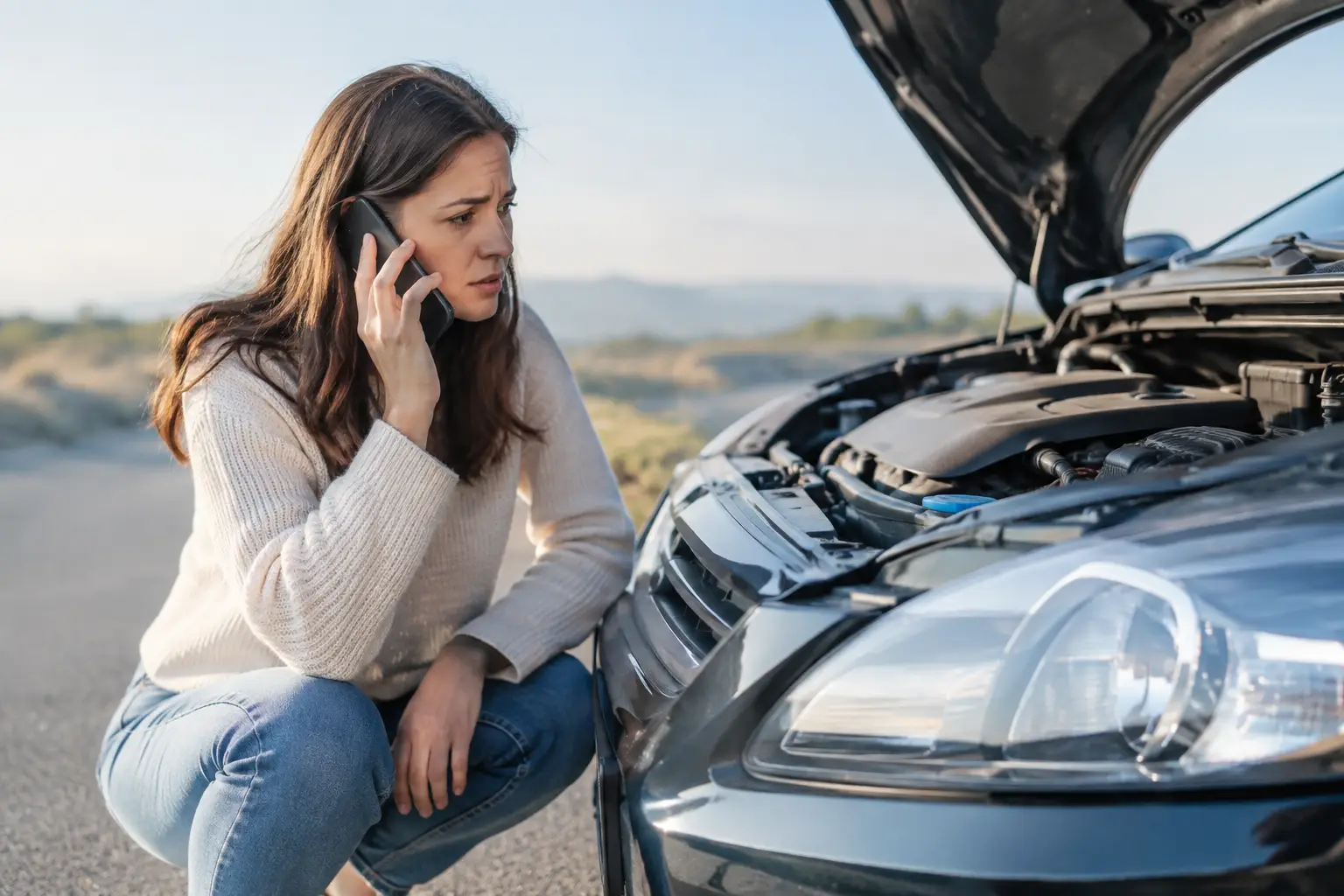 Mejores opciones para un coche averiado