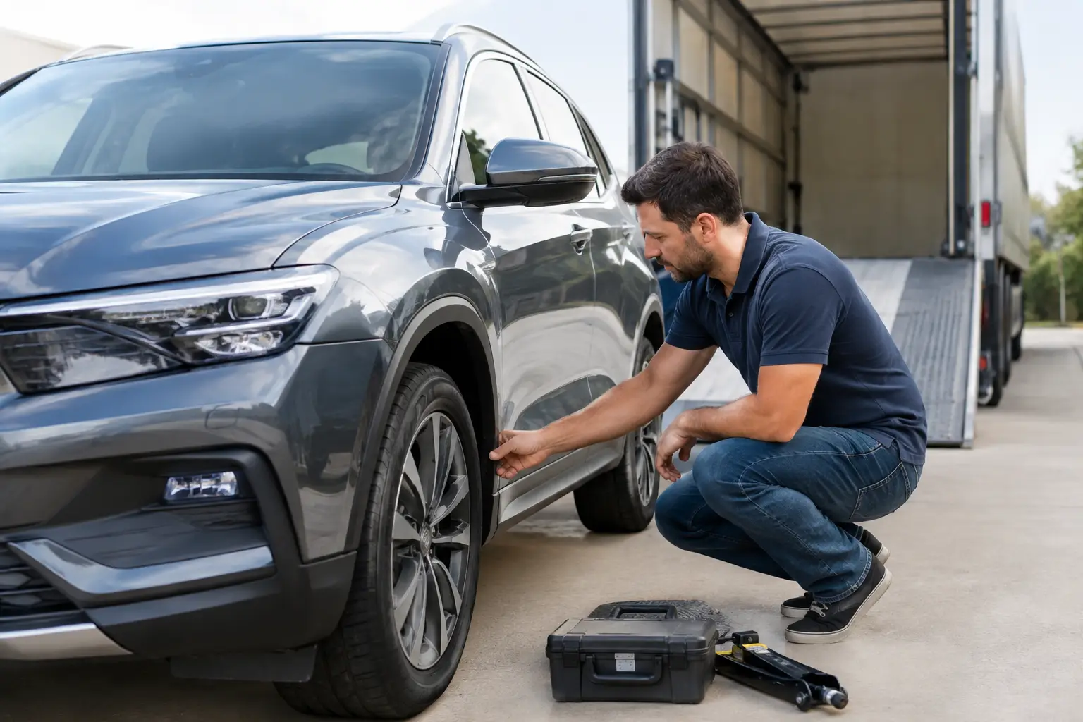 Cómo preparar coche para traslado sin riesgos